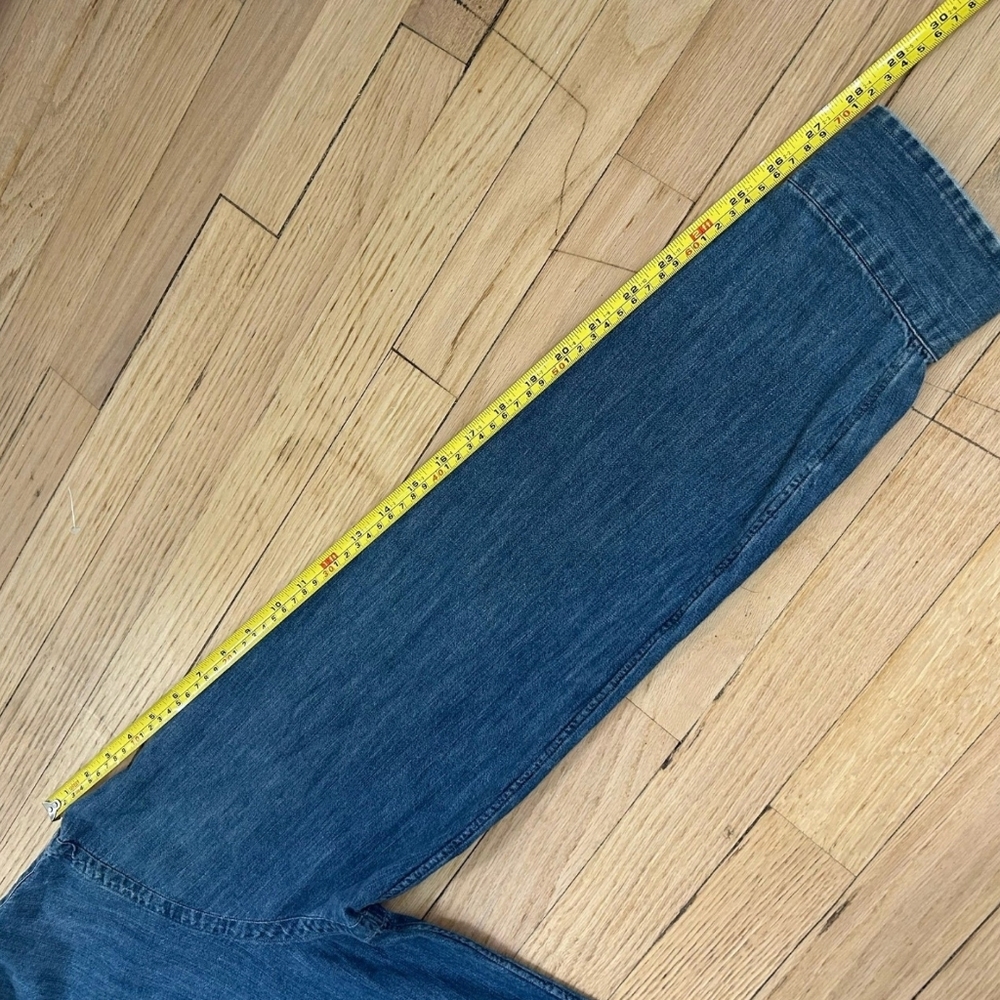 Ralph Lauren Chambray Shirt Mens XXL Blue Button Down Slim Fit